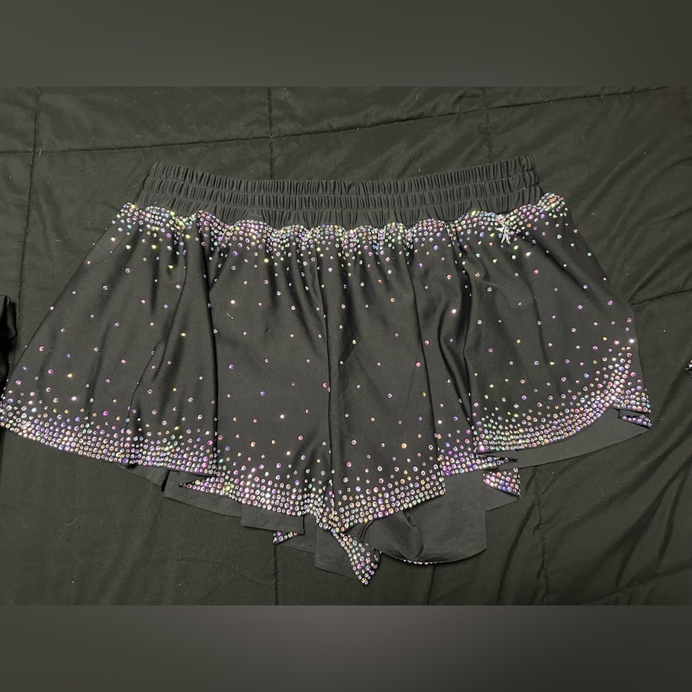 Rebel Athletic Crystal Couture Flowy Shorts